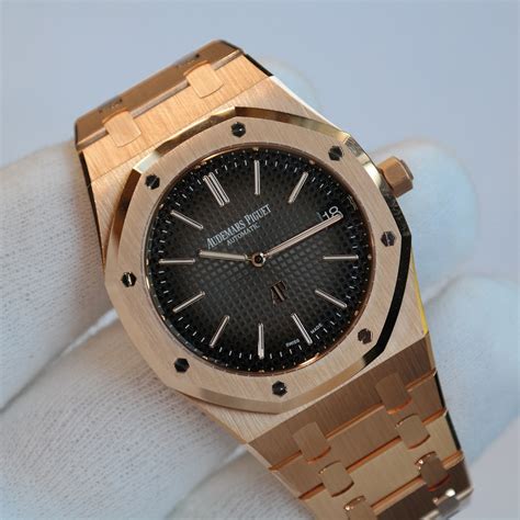 audemars piguet royal oak jumbo extra-thin oo.1240or.01|audemars piguet pink.